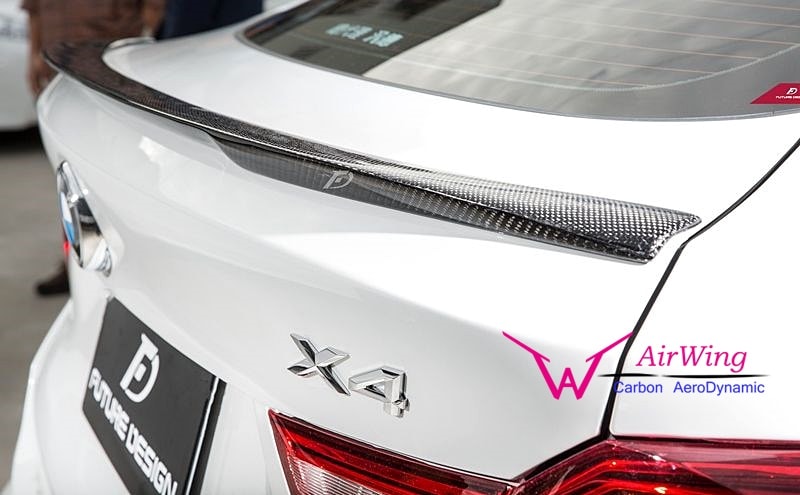 BMW F26 X4 - Performance style carbon trunk spoiler 04